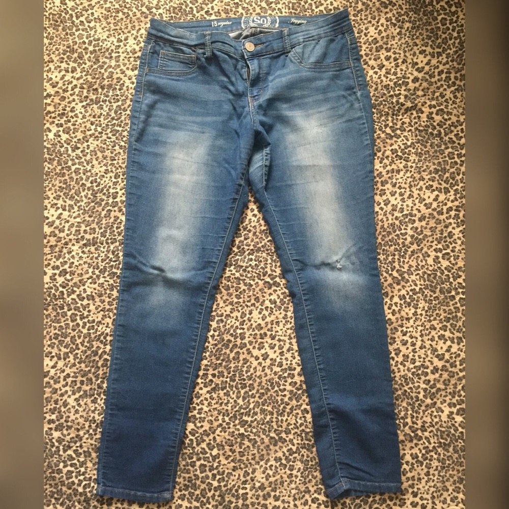 🔵3/$10🔵 SO Denim Jeggings